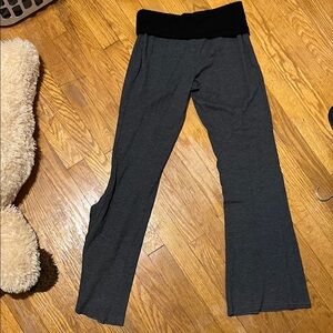 Gray and Black Bottoms